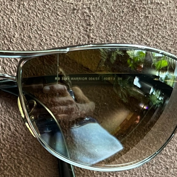 Ray-Ban sunglasses with case, Warrior 3342 - Picture 7 of 9